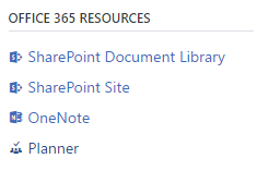 o365 resources